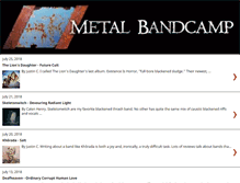 Tablet Screenshot of metalbandcamp.com
